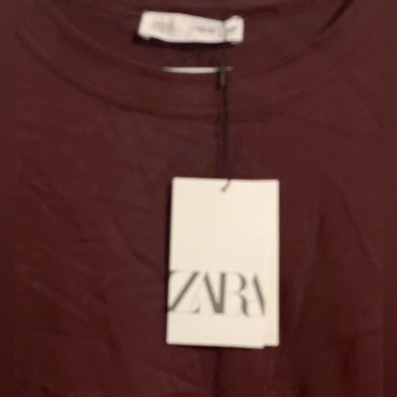 Sz 13-14 164 cm TRUE NEUTRALS EMBROIDERED T-SHIRT Zara monochrome collection - Picture 6 of 7